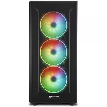 PC korpusas Sharkoon TG6M RGB Tower juodas