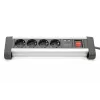 Daugializdis lizdas Digitus DA-70614 su 2x USB prievadais