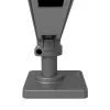Ergotron LX Pro – TVirtinimo rinkinys (dviguba ranka) – 2 LCD ekranams – tvirtinimui prie perforuotos plokštės – aliuminis – tamsiai pilka – ekrano dydis: iki 61 cm (iki 24 colių)