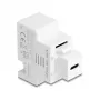 DELOCK Keystone modulis su USB-C PD 20W įkrovimo lizdu, baltas