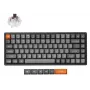 Keychron K2 Max belaidė mechaninė klaviatūra RF QWERTY anglų juoda pilka 75%