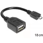 USB laidas Micro-USB B / USB A DeLOCK 83293 0,18 m