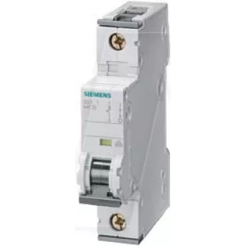Siemens automatinis jungiklis 10 A 1 polius C (5SY4110-7)