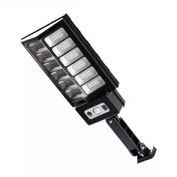 Saulės energijos lempa Superfire FF7-B 28W su 2400mAh baterija – LED lauko apšvietimas
