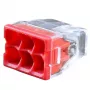 Hismart EL240432 universalus laidų jungiklis, 6 x 0,5-2,5 mm², 24 A, 450 V, 100 vnt.
