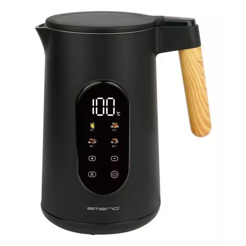 Elektrinis virdulys Emerio 1,7 L 2200 W juodas