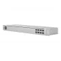 Valdomas L2 tinklo jungiklis UBIQUITI USW-Aggregation – 8 SFP+ prievadai, 10G palaikymas, be ventiliatoriaus, 1U stelažas, sidabrinis