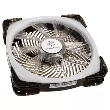 SilverStone SST-AP124-ARGB 120mm ARGB korpuso ventiliatorius – juodas
