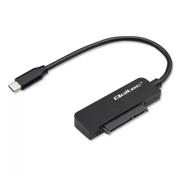 QOLTEC SATA adapterius 52269 2,5 colio diskui į USB-C, palaiko iki 2TB