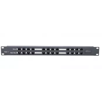 Extralink PoE Injektorius 12 prievadų 12x 100Mb/s RJ45, stelažinis