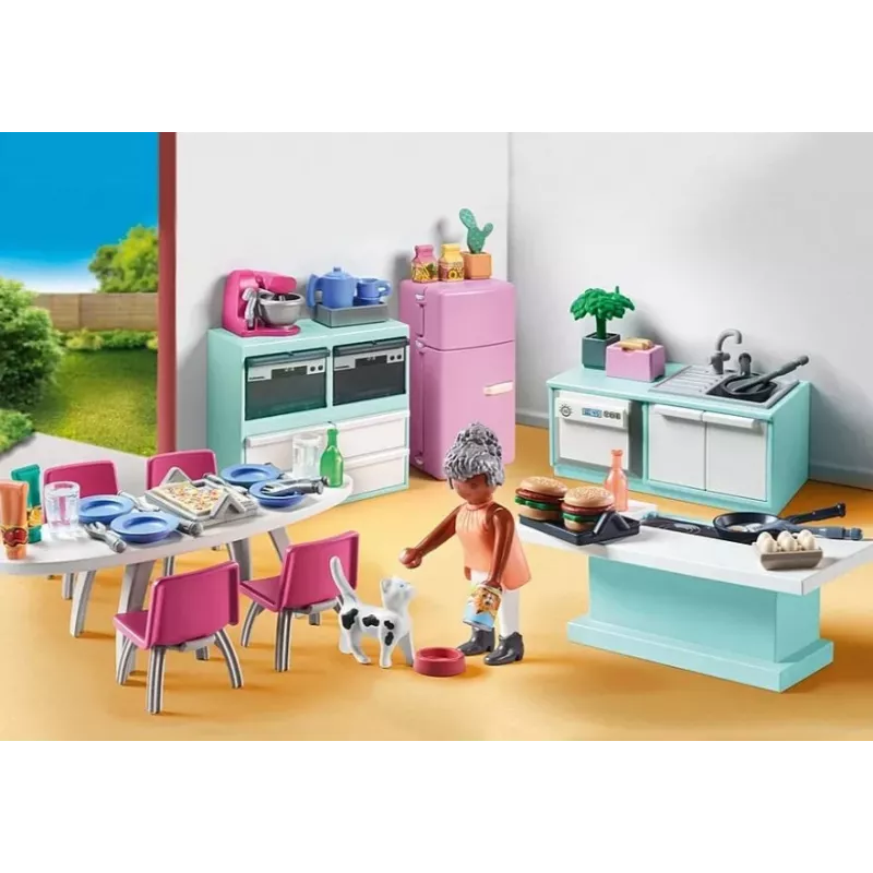 Virtuvė Playmobil My Life Kitchen 71608 Įvairiaspalvis Plastikas 4-10 metų