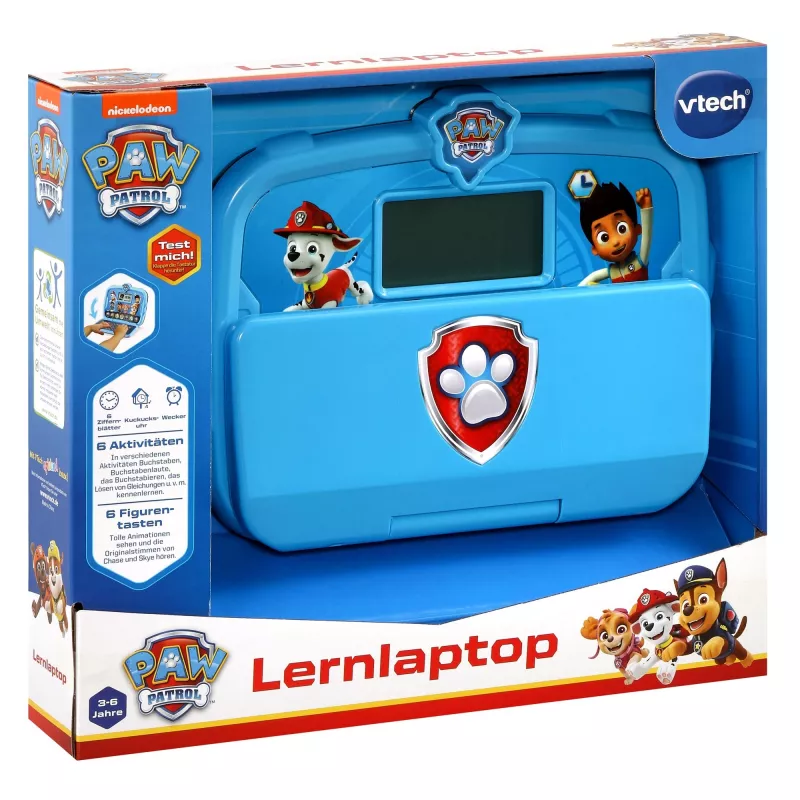 PAW Patrol mokomasis nešiojamas kompiuteris, mėlynas