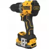 Gręžtuvas su pistoleto rankena DeWALT DCD805E2T-QW, 18V Li-Ion 1.7Ah x2, bešepetėlis, 2000 RPM, 90 Nm, 13 mm griebtuvas