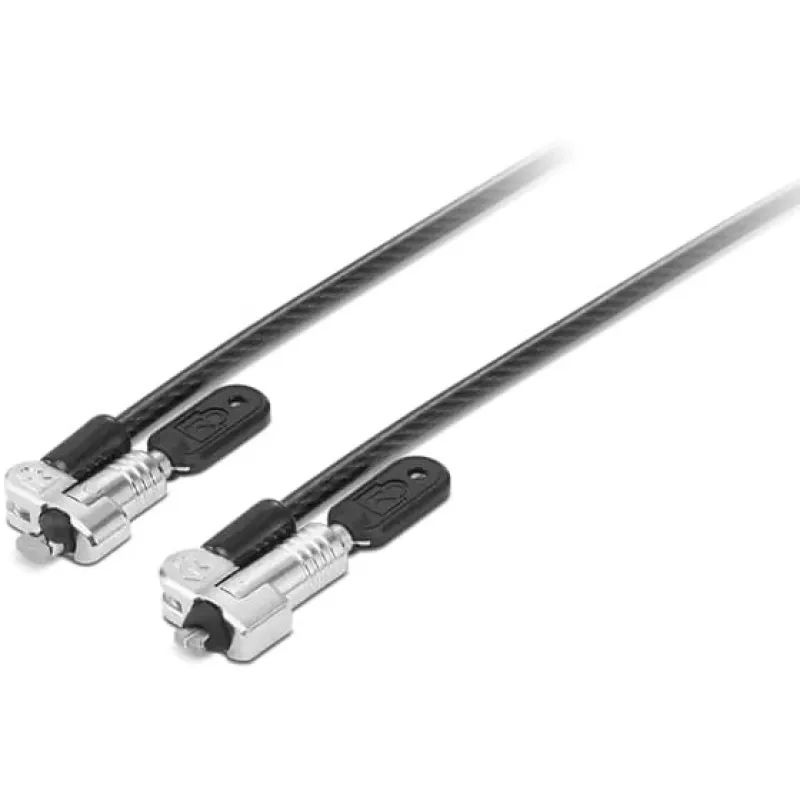 Lenovo 4XE1B81919 kabelinė spyna juoda 1,8 m