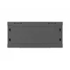 Sieninis 19 colių stovo korpusas LANBERG 4U 600x450 mm juodas su metalinėmis durelėmis
