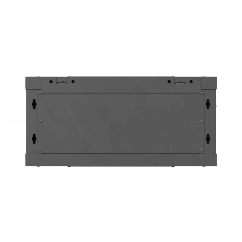 Sieninis 19 colių stovo korpusas LANBERG 4U 600x450 mm juodas su metalinėmis durelėmis