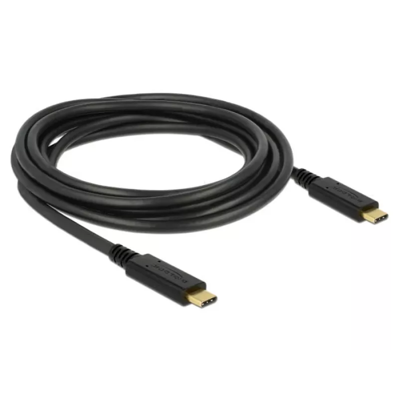 USB laidas DeLOCK 83325 USB 2.0 3 m USB-C juodas