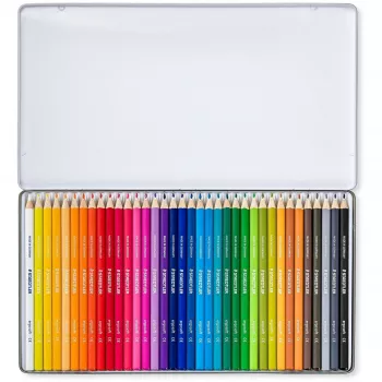 Spalvoti pieštukai Staedtler Ergosoft 157 Įvairiaspalviai 36 vnt.