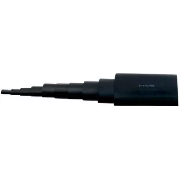 3M TE100048657 - Termosusitraukiantis vamzdelis - Juodas - 100 cm - 2,1 cm - 7 cm - 135 °C (TE100048657)