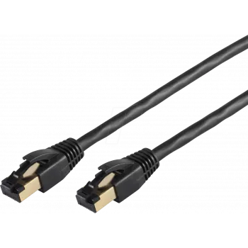 shiverpeaks BS08-41155 tinklo kabelis juodas 1,5 m Cat8 F/FTP (FFTP) (BS08-41155)