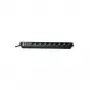 Bachmann 19 inch ilgintuvas 8x Schuko 2m H05VV-F 3G 1,50mm²