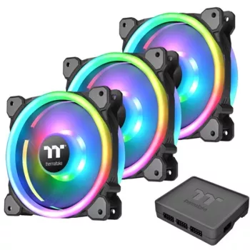 Thermaltake Ring Trio 14 ARGB 140mm ventiliatorių rinkinys - 3 vnt.
