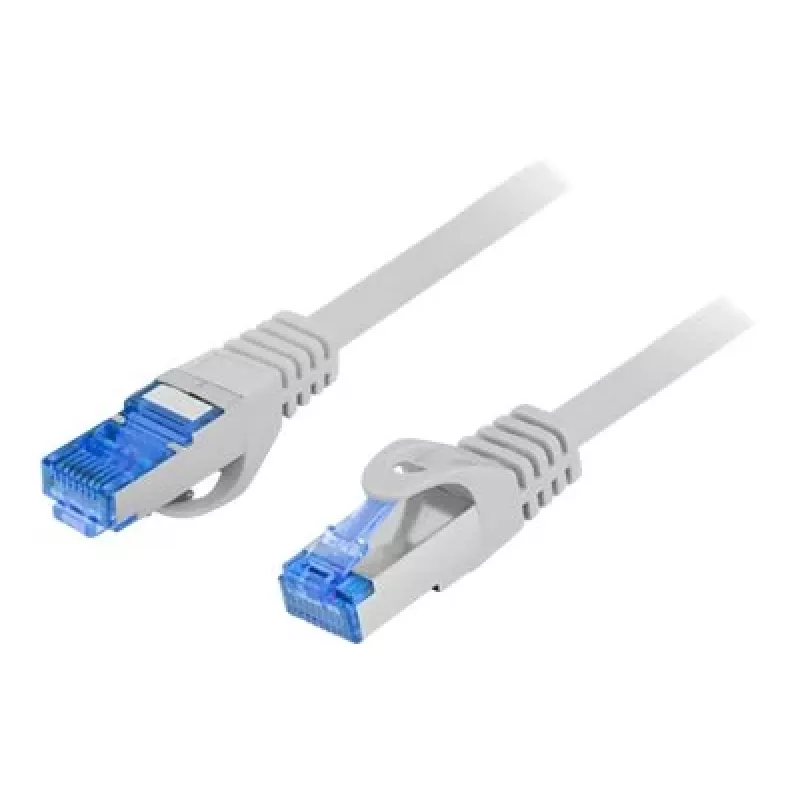 Tinklo kabelis LANBERG Cat6a S/FTP PCF6A-10CC-0300-S RJ-45 3 m Pilka, LSZH, 500 MHz, CCA, Ø6 mm