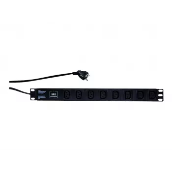 Maitinimo skirstytuvas LogiLink PDU8A01, 8x C13, 1U