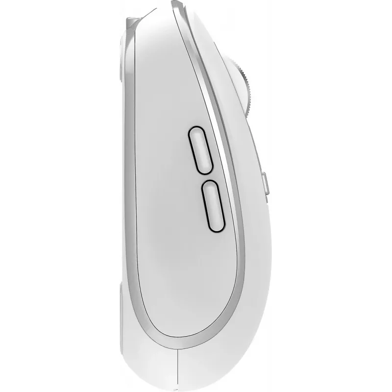Yenkee YMS 2085WH NOBLE belaidė pelė DUAL WiFi+Bluetooth, įkraunama, 5 mygtukai, balta