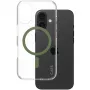 PanzerGlass CARE™ by ® Urban Combat Case Skaidrus su Žaliu MagSafe iPhone 16