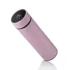 Extralink Smart Travel Mug Pink – Termosas su LED ekranu