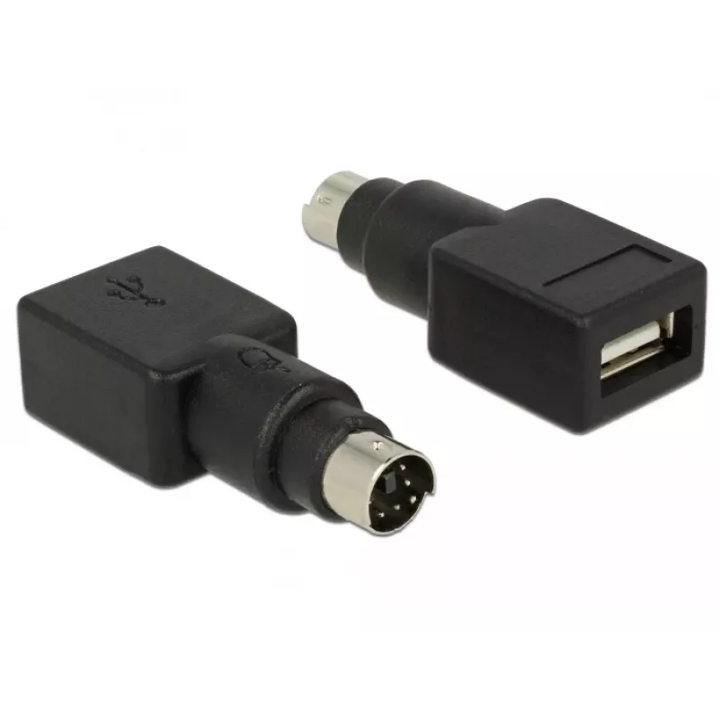 Keitiklis lizdo tipo DeLOCK 65898 PS/2 į USB-A