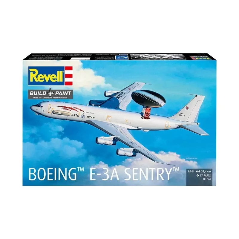 REVELL Boeing E-3A Sentry plastikinis modelis 1:144