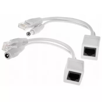 Extralink 1-Port PoE Injektorius, PoE Injektorius ir Skirstytuvas, 100 Mb/s