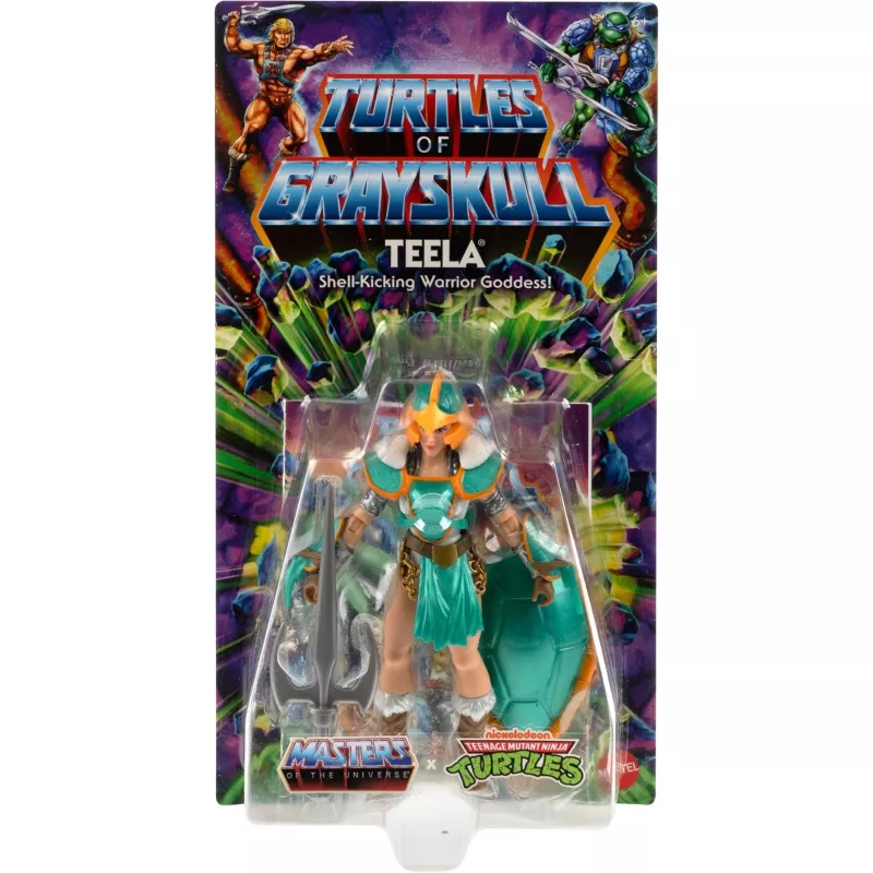Masters of the Universe Origins Turtles of Grayskull Teela, Spielfigur