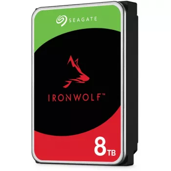 Bundle SEAGATE NAS HDD 8x8TB IronWolf 7200rpm 6Gb/s SATA 256MB cache 8.9cm 3.5inch 24x7 CMR for NAS and RAID Rackmount systems BLK
