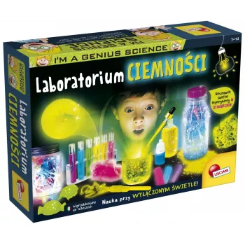 Mokomasis rinkinys Liscianigiochi Aš esu genijus Tamsos laboratorija 304-PL83879 (mokslo rinkinys)