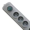 Apsauginis filtras Qoltec 50163 pilkas 4 kištukiniai lizdai 230V 1.5m