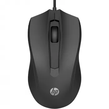 HP laidinė pelė 105, ambidekstrinė, optinė, USB-A, 1600 DPI, juoda