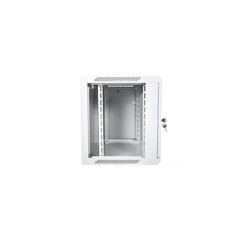 Digitus DN-W19 09U/450/MD ant sienos montuojama 19 inch spinta 9U šviesiai pilka