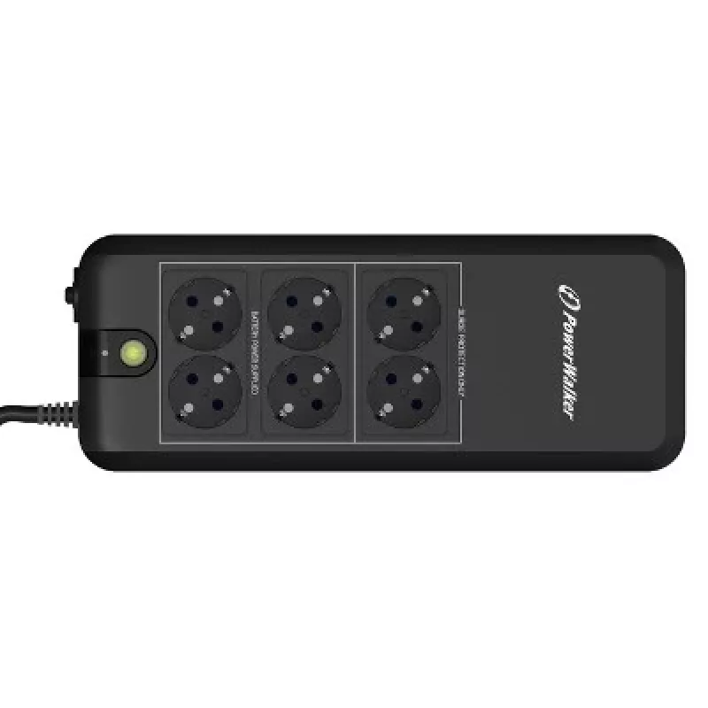 PowerWalker VFD 600 APFC FR nepertraukiamo maitinimo šaltinis (UPS) 0,6 kVA / 300 W, 6 lizdų