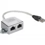 Wentronic Goobay tinklo skirstytuvas (tinklo dvigubintuvas), CAT Y adapteris – 2 x CAT 5 Ethernet, ekranuotas (68908)