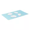Pelės slankikliai Endgame Gear XM1, 99,5 % PTFE, balti – vienas rinkinys