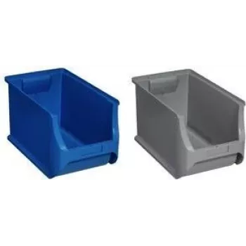 Dėžė laikymui allit ProfiPlus 456274 – plastikinė organizavimo dėžutė 355×205×200 mm, mėlyna