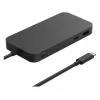 Microsoft Surface USB4 Dock laidinis juodas USB4 jungtis 1000 Mbit/s