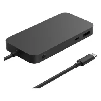 Microsoft Surface USB4 Dock laidinis juodas USB4 jungtis 1000 Mbit/s