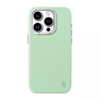 Apsauginis dėklas Joyroom PN-15F1 iPhone 15 Pro Max, žalias, plonas ir lengvas