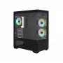 Korpusas PC CHRONIX V2 Mid Tower ARGB ventiliatoriai x3 juodas