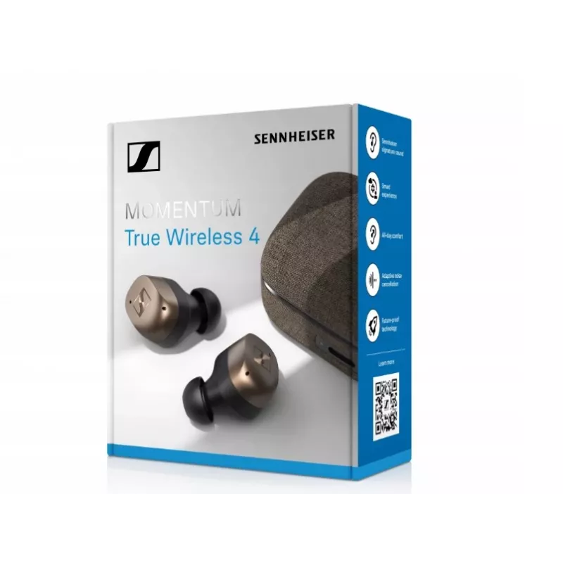 Sennheiser Momentum True Wireless 4 ausinės – juoda varis
