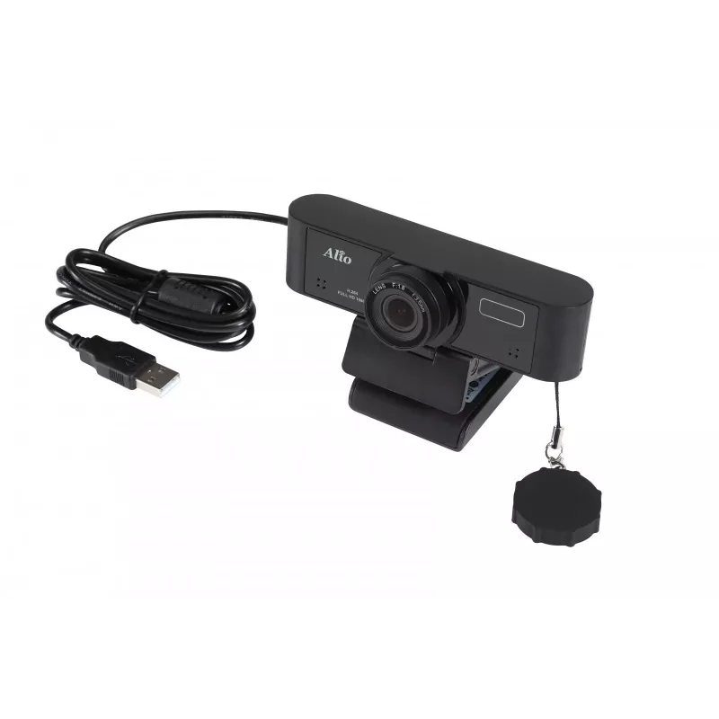 ALIO CAMERA FHD84 USB internetinė kamera | Full HD 1080p | 30 kadrų per sekundę | 2 mikrofonai | automatinis fokusavimas | 84° žiūrėjimo kampas